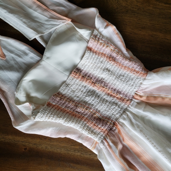 Amanda Uprichard Christie Striped Jumpsuit - Picture 12 of 14